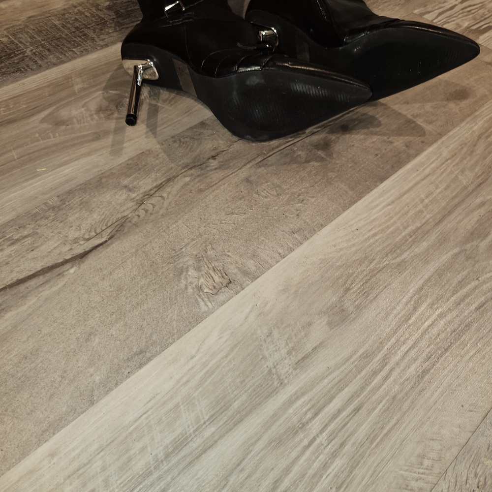 Black Pointed Toe Heeled Boots